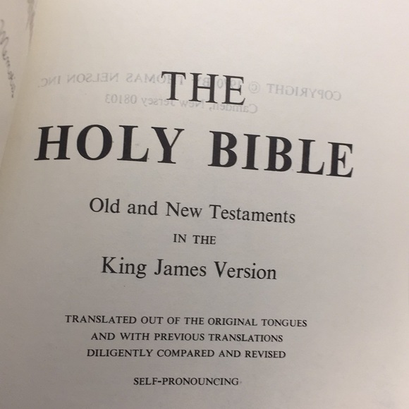 Precious Moments Bible Wedding Edition King James White Padded Cover - Picture 10 of 16